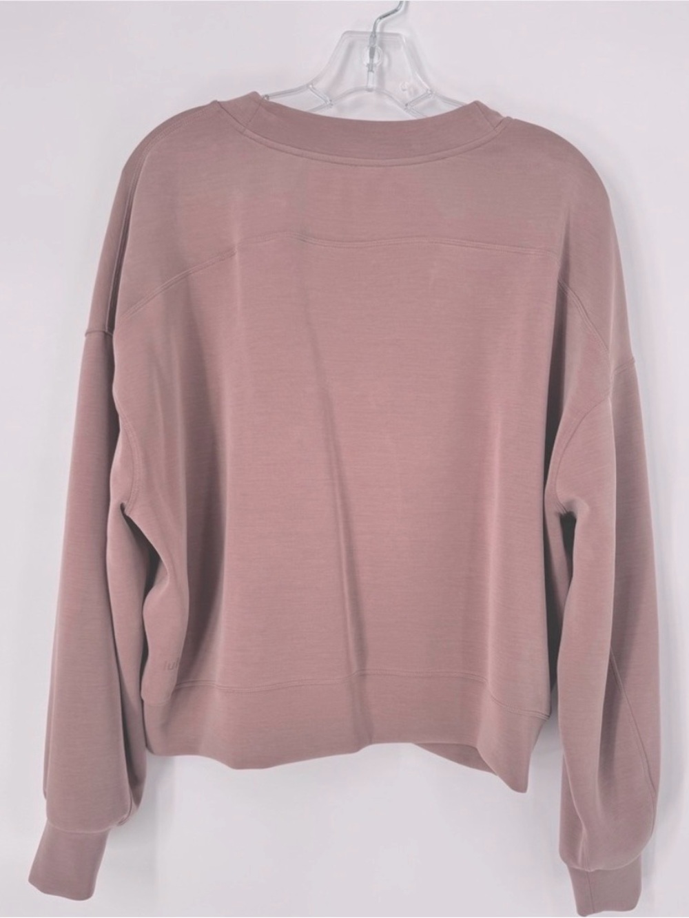 Lululemon Mauve Crewneck Sweatshirt. Sz 10. LIKE NEW - Picture 3 of 5